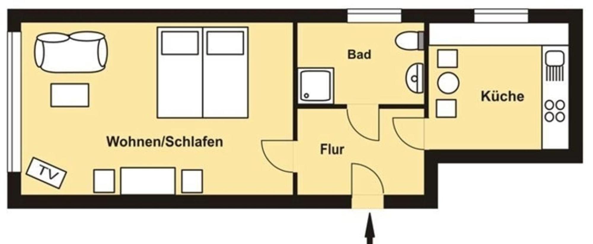 Haus Seepferdchen Am Meer Appartement 2 Тимендорфер Странд Екстериор снимка